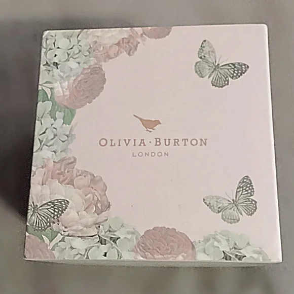Olivia Burton Midi Parlour Silver Floral Watch - Picture 9 of 12